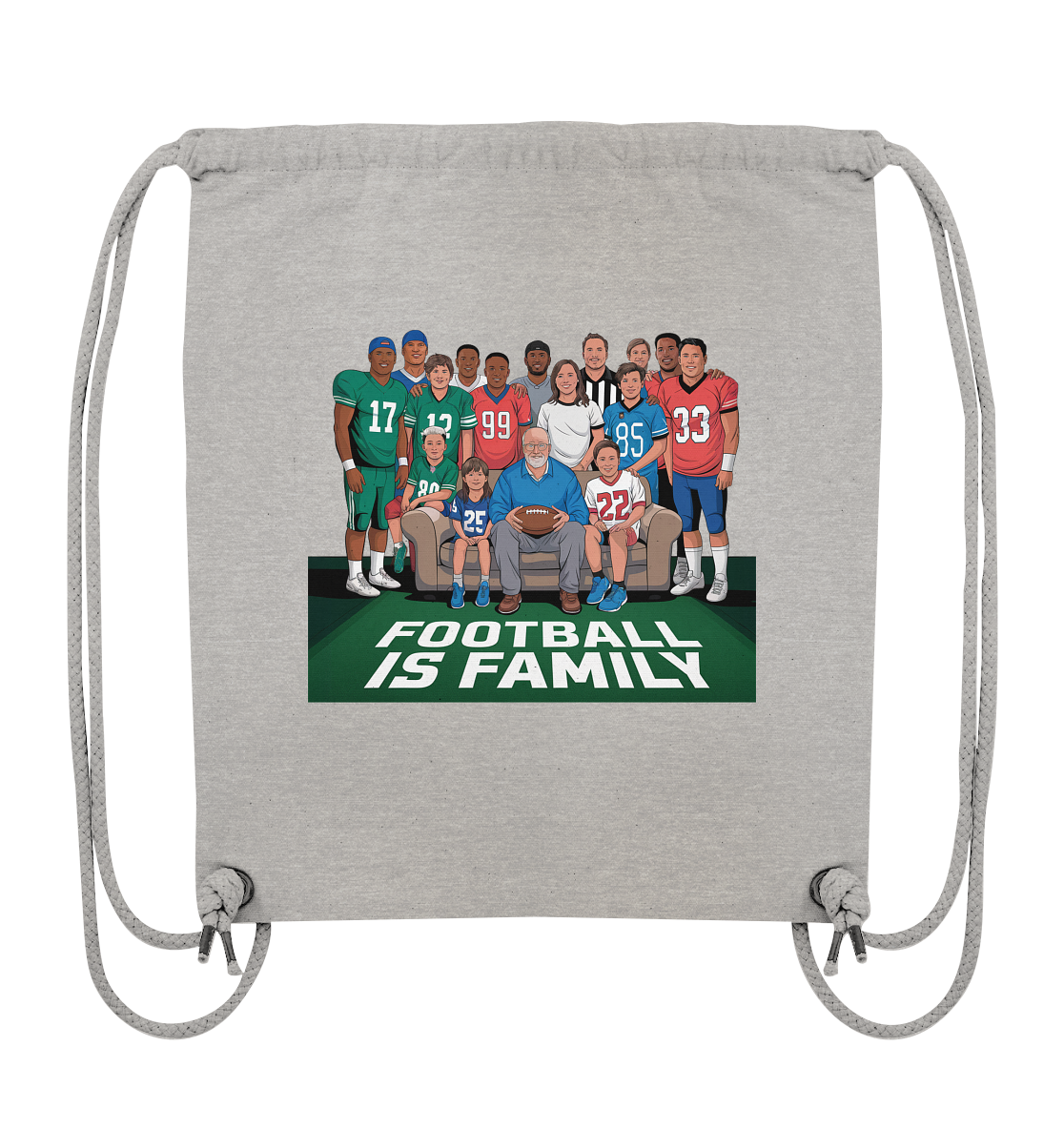Football is Family - Organic Gym Bag