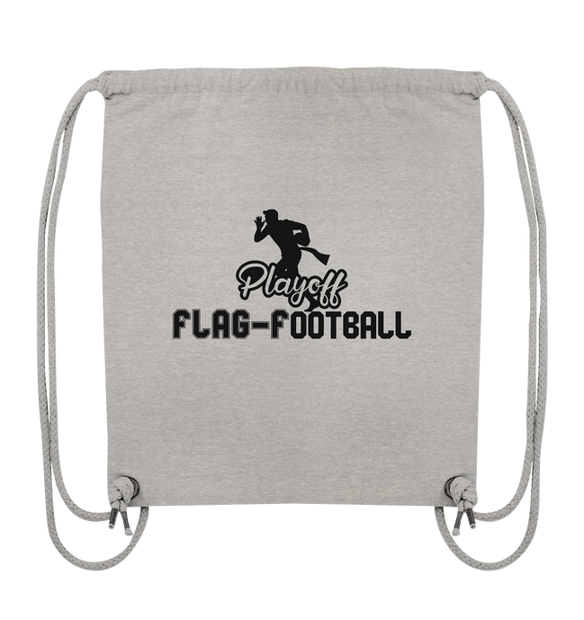 Playoff Flag Football  Men black - Organic Gym-Bag