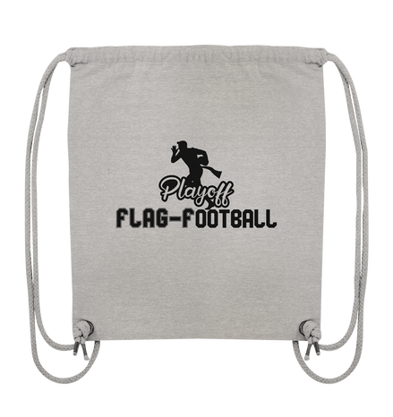Playoff Flag Football  Men black - Organic Gym-Bag