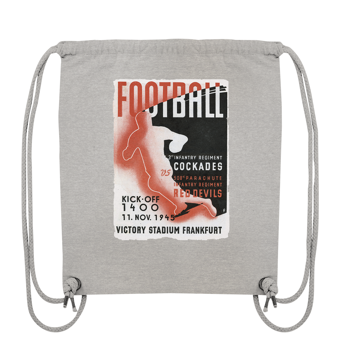 Red Devils Frankfurt 1945 - Organic Gym-Bag