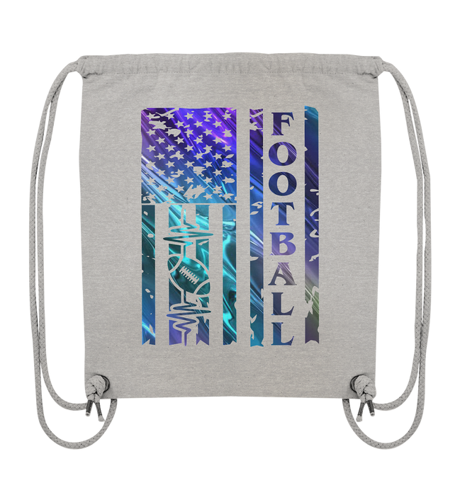 USA Football Flag  - Organic Gym-Bag