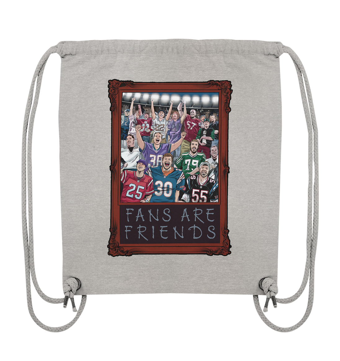 Fans are Friends - Organic Gym Bag