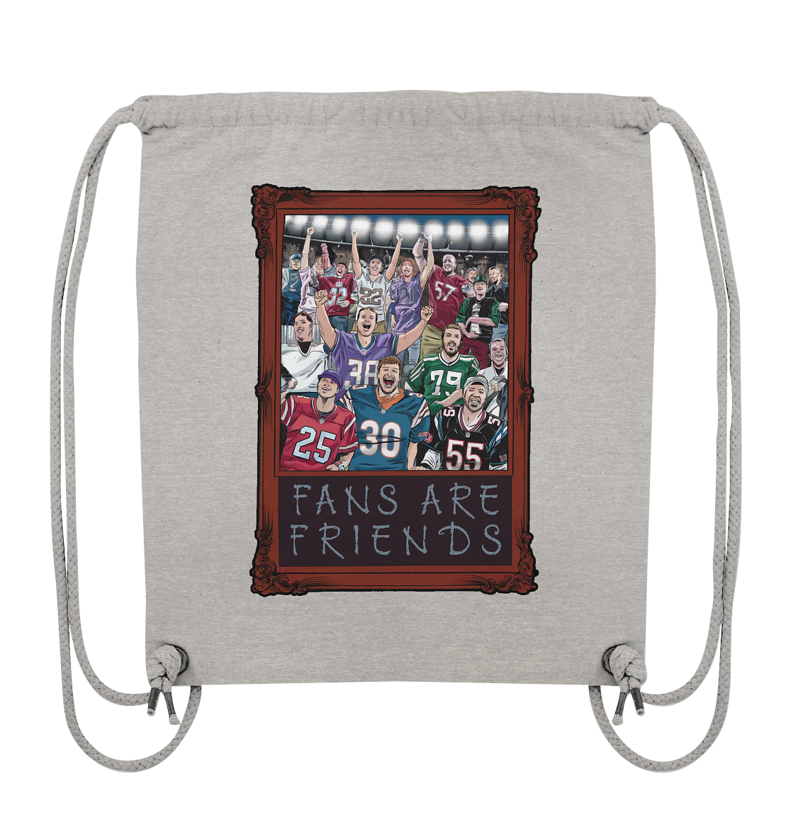 Fans are Friends - Organic Gym Bag