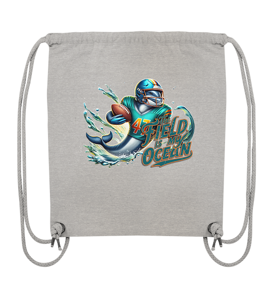 The Field is my Ocean - Organic Gym Bag