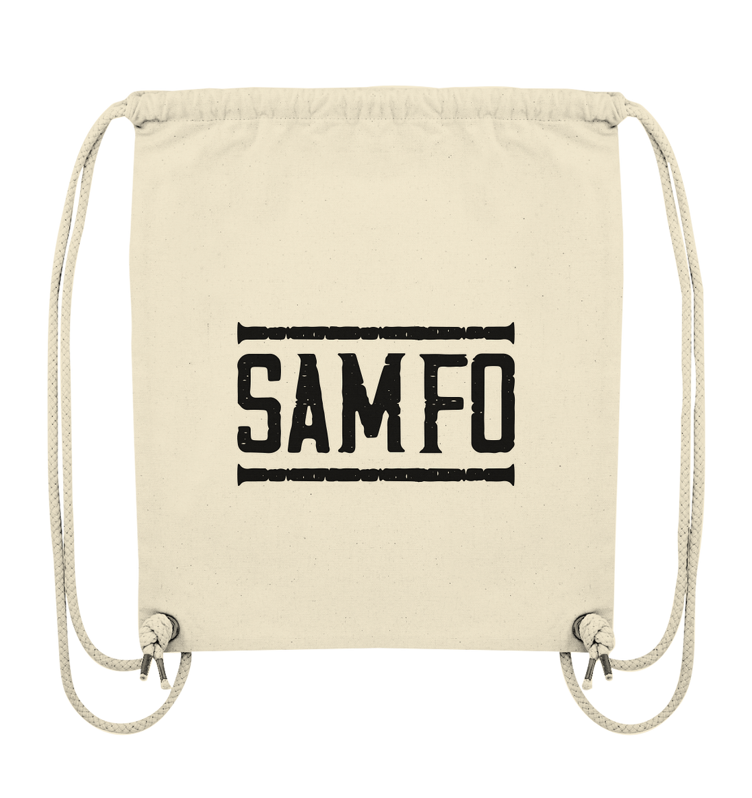 SAMFO black - Organic Gym-Bag