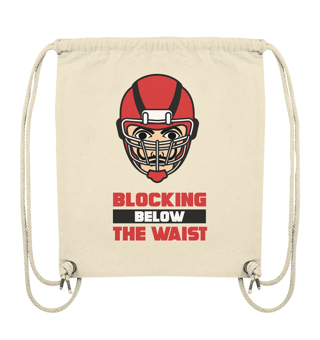 Blocking Below The Waist  - Organic Gym-Bag