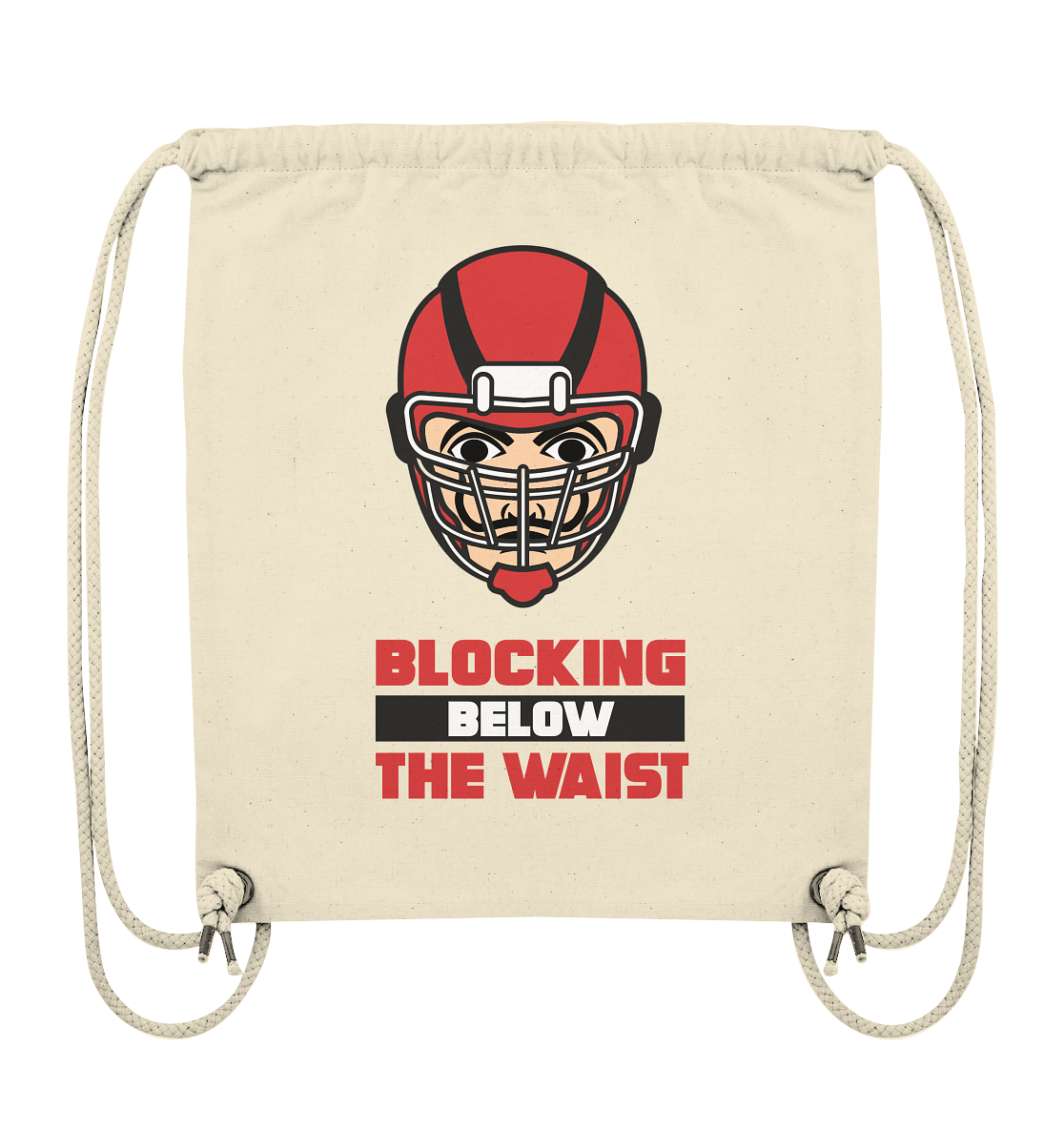 Blocking Below The Waist  - Organic Gym-Bag
