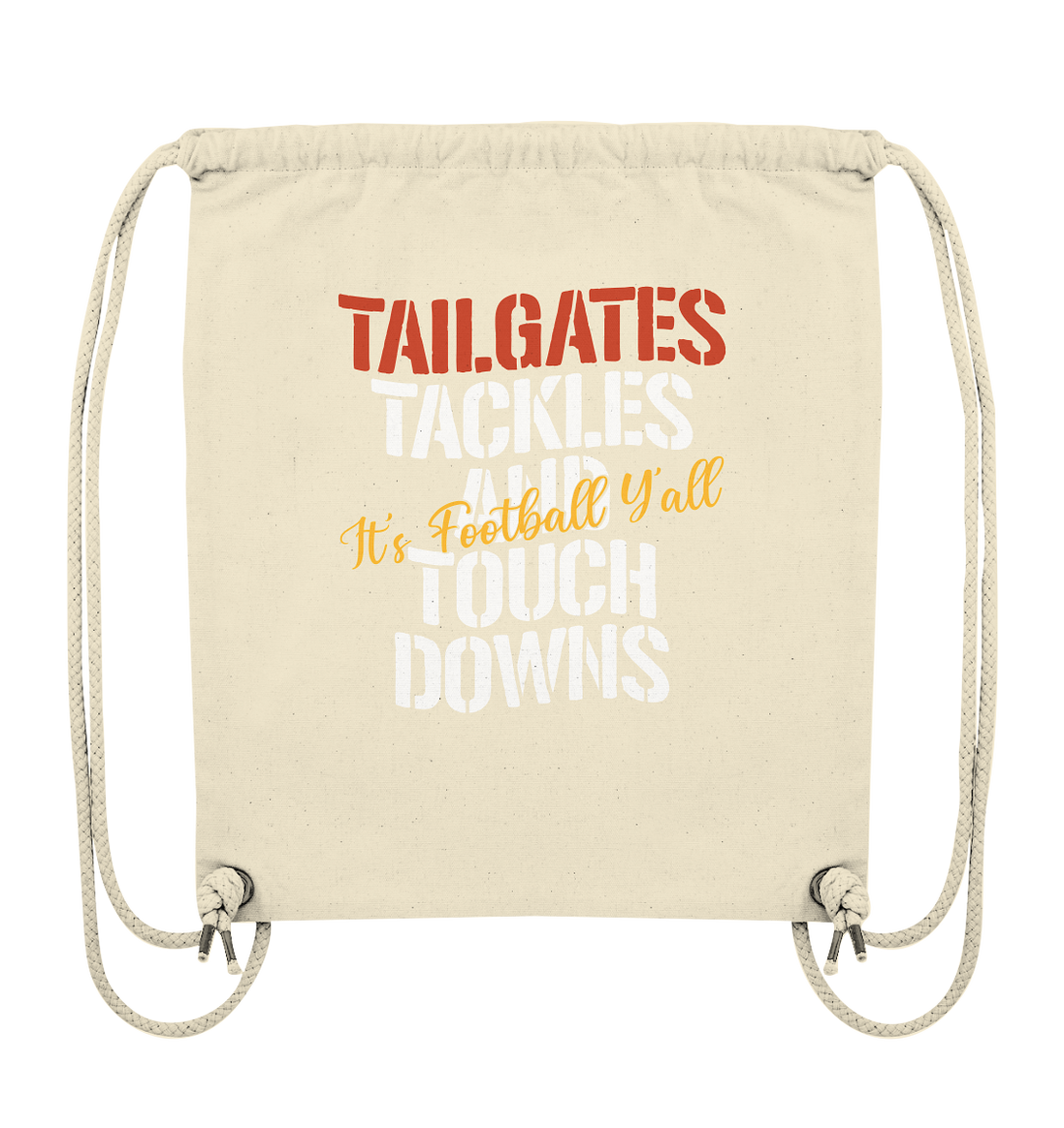 Tailgate Tackles - Organic Gym-Bag