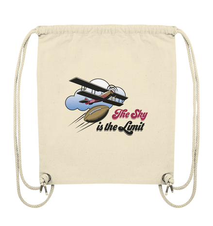 The Sky is the Limit - Organic Gym-Bag