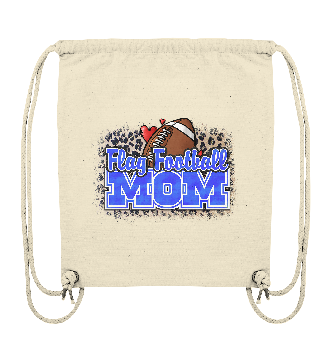 Flag Football Mom - Organic Gym-Bag