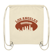 Los Angeles Football Silhouette - Organic Gym-Bag