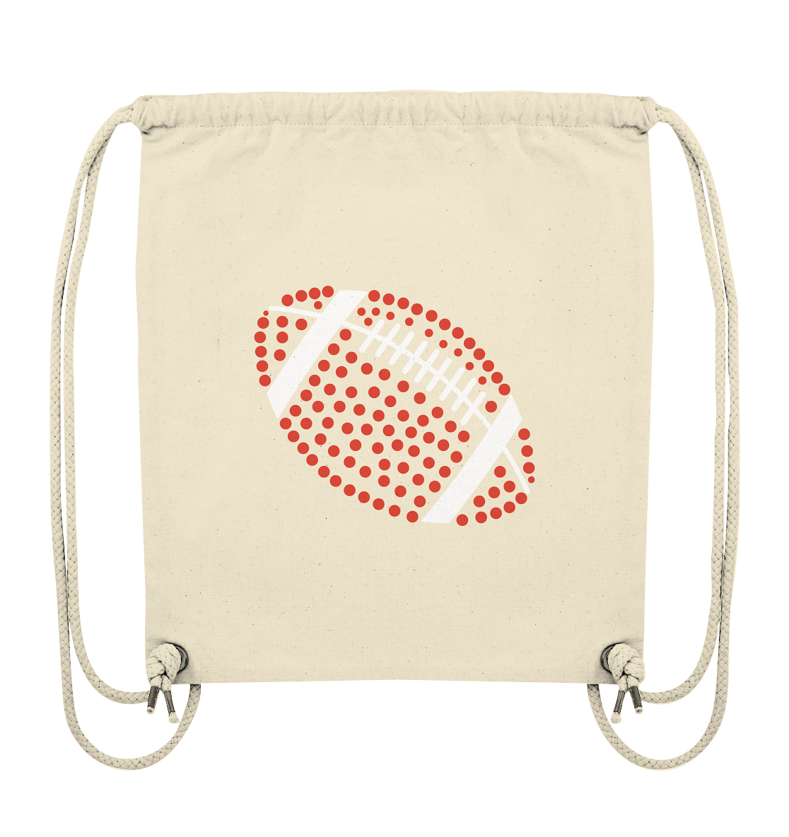 Football Dots - Organic Gym-Bag