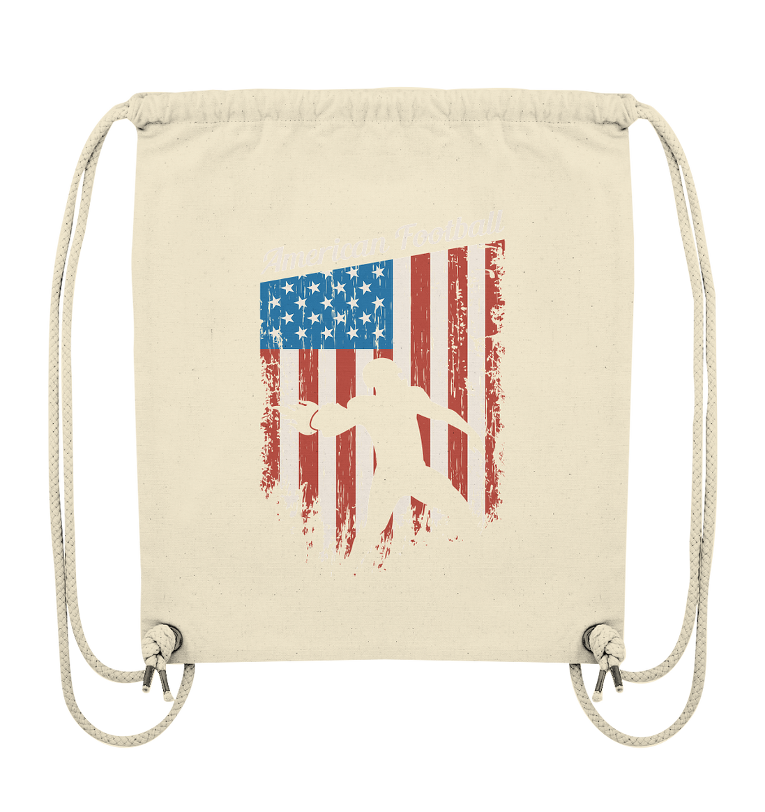 American Football Banner - Organic Gym-Bag