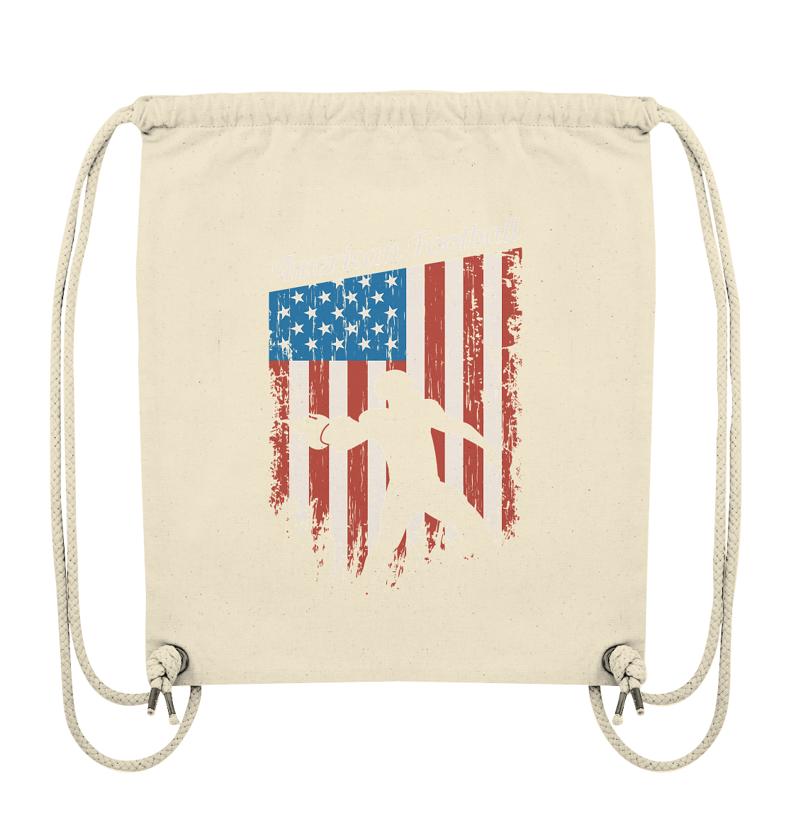 American Football Banner - Organic Gym-Bag