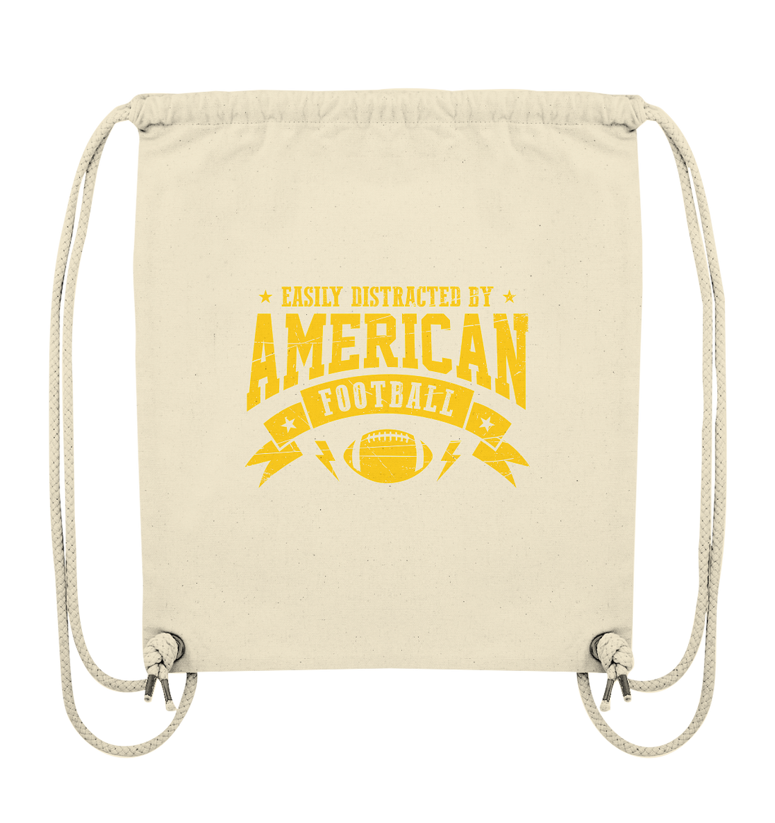 Easily Distracted - Organic Gym-Bag