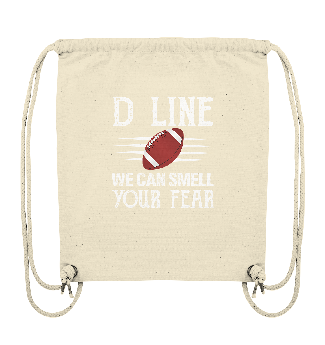 D Line Fear - Organic Gym Bag