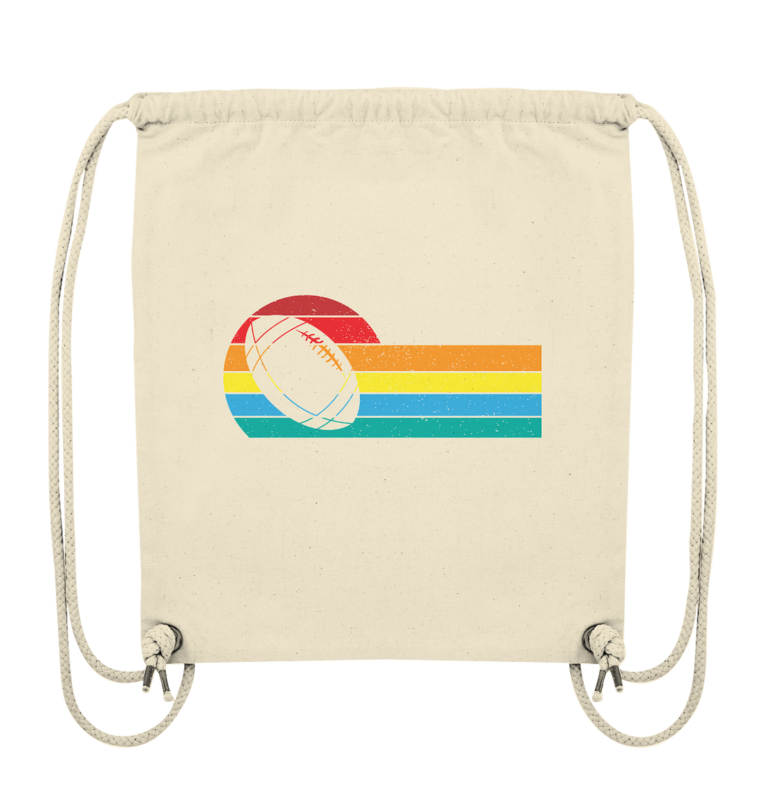Rainbow Color Ball - Organic Gym-Bag