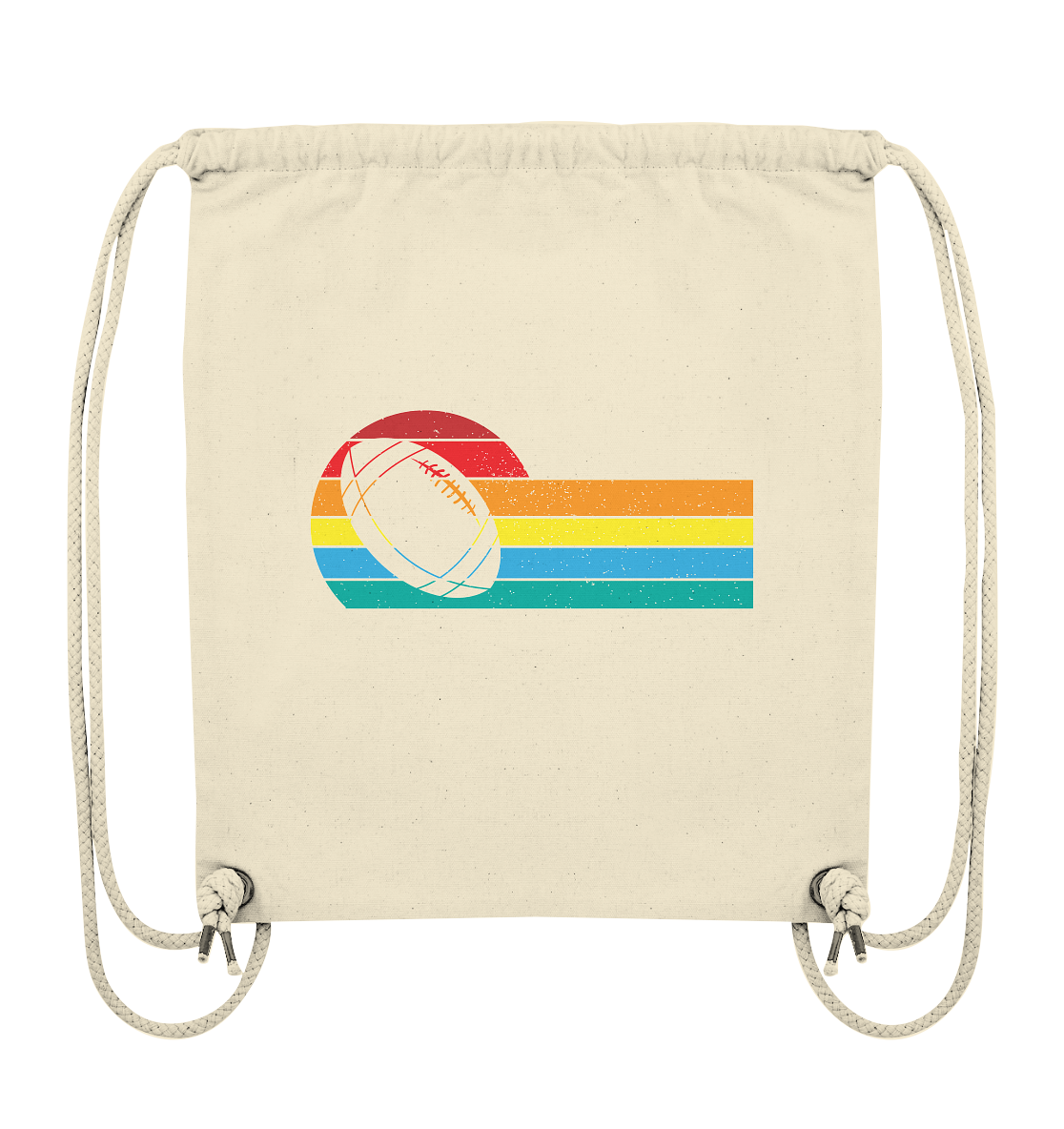 Rainbow Color Ball - Organic Gym-Bag