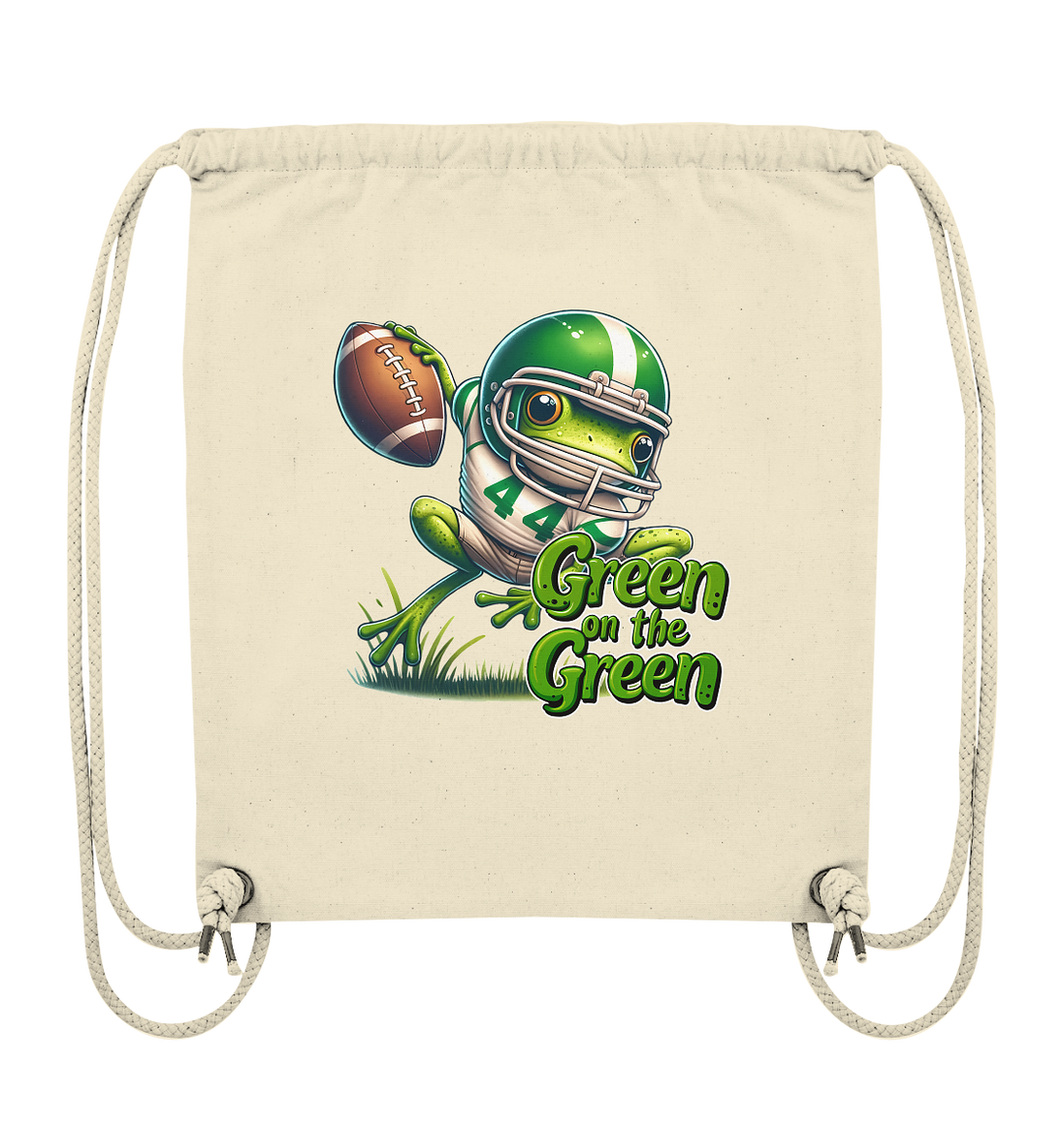 Green Frog- Organic Gym Bag