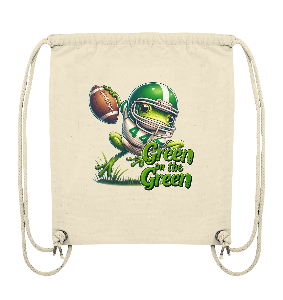 Green Frog- Organic Gym Bag