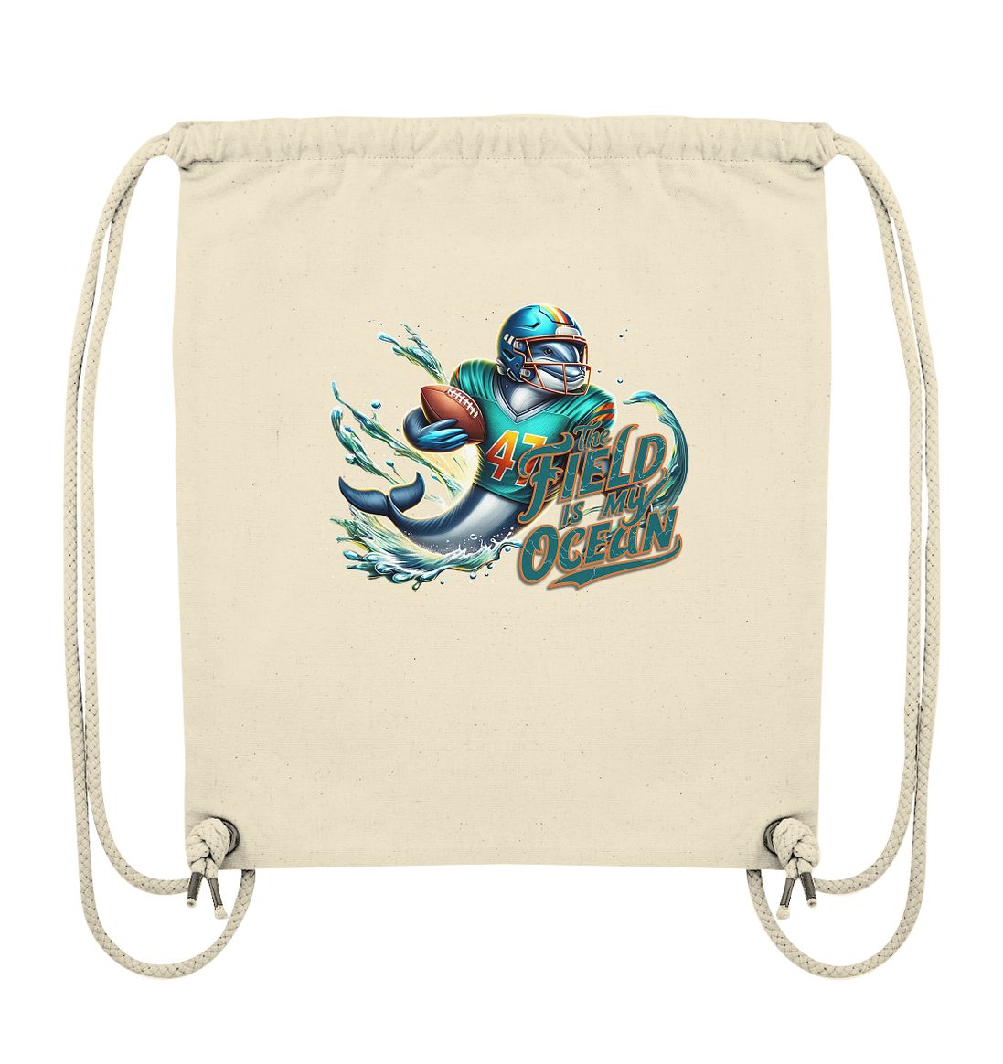 Dolphin - Organic Gym Bag