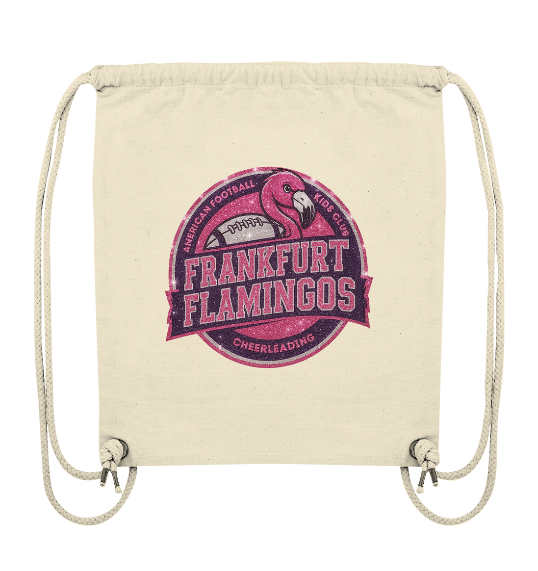 Frankfurt Flamingos - Organic Gym Bag