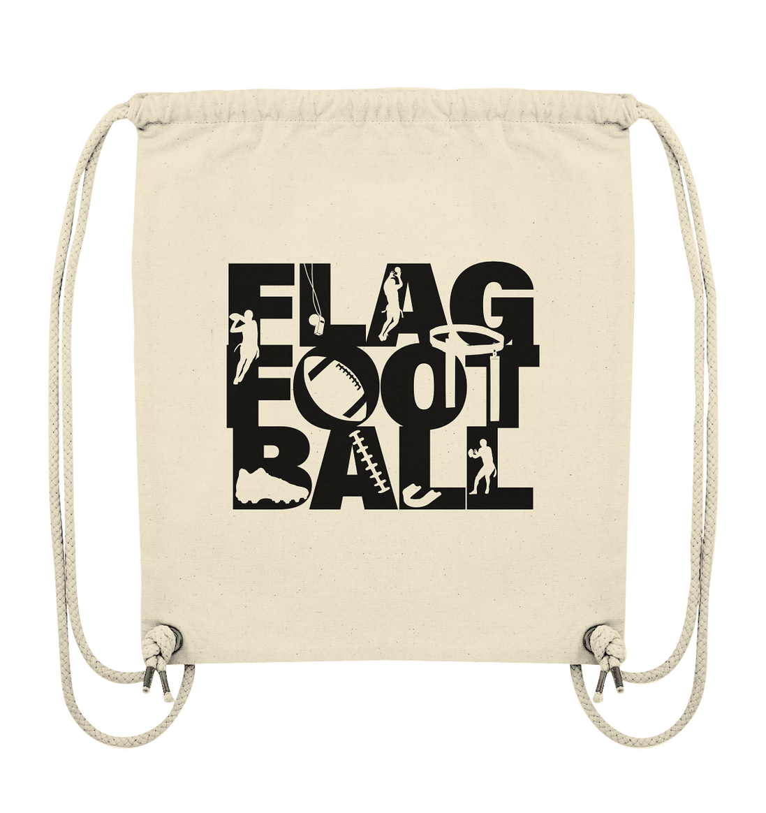 Flag Football  - Organic Gym-Bag