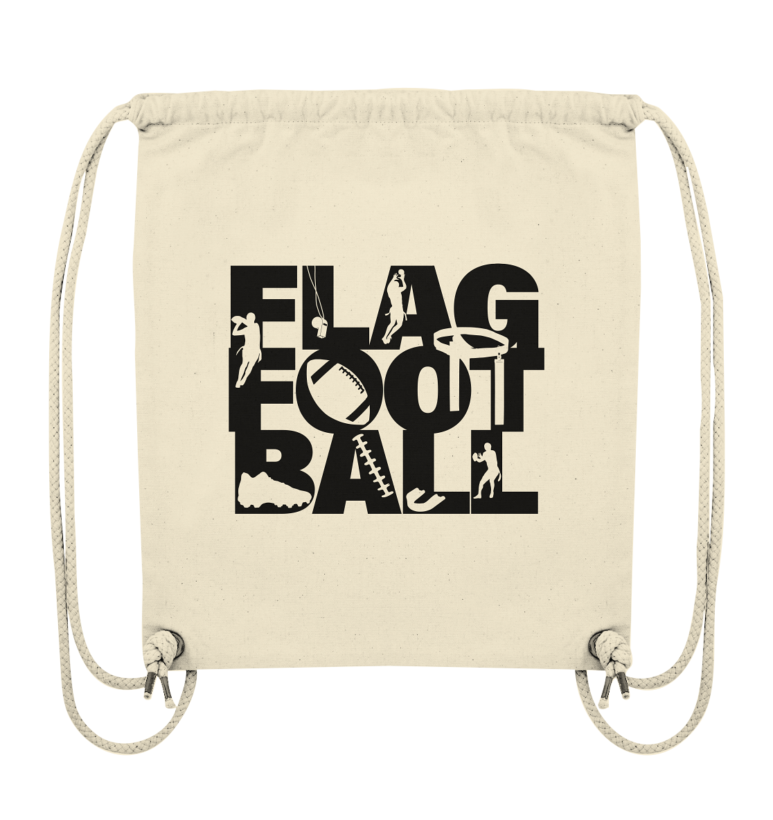 Flag Football  - Organic Gym-Bag
