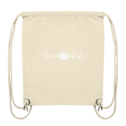 Football Heartbeat - Organic Gym Bag