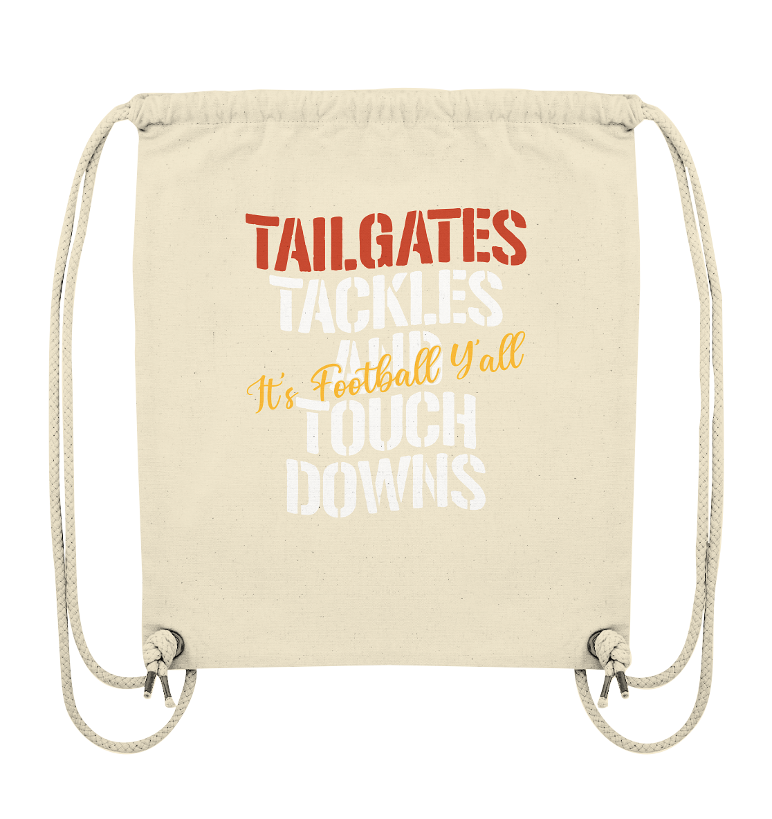Tailgate Tackles - Organic Gym-Bag