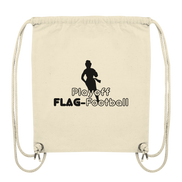Playoff Flag Football  Women black  - Organic Gym-Bag