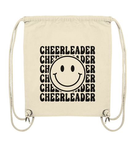 Cheerleader Smiley - Organic Gym-Bag