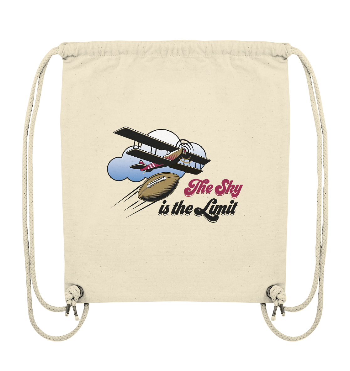 The Sky is the Limit - Organic Gym-Bag