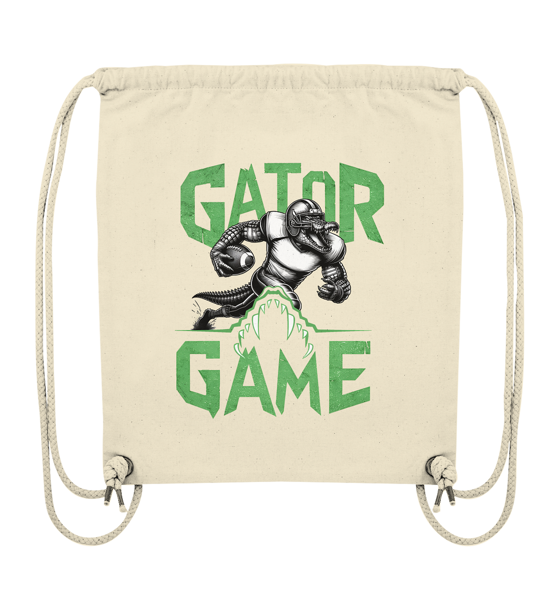 Gator Game - Organic Gym-Bag