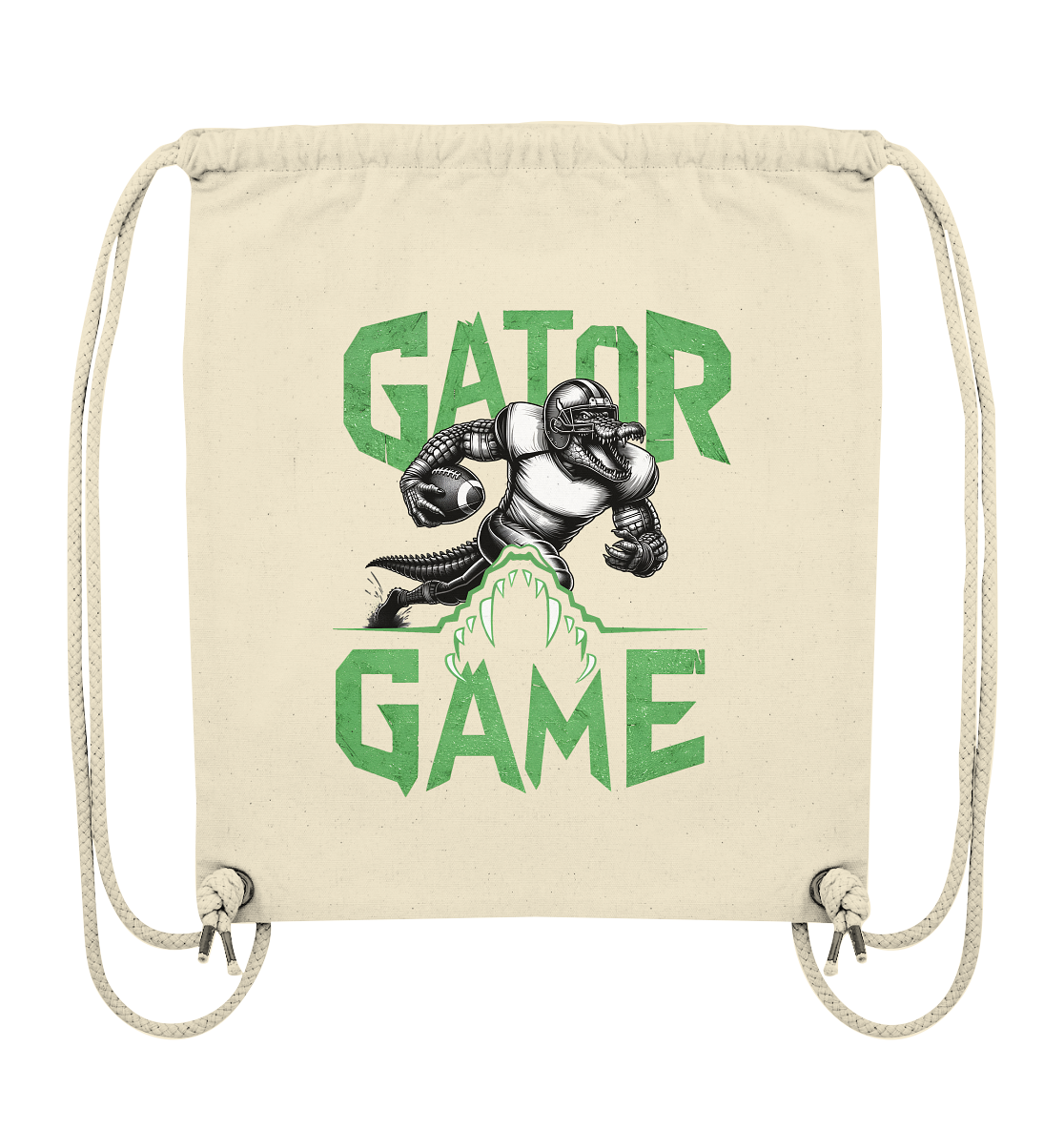 Gator Game - Organic Gym-Bag