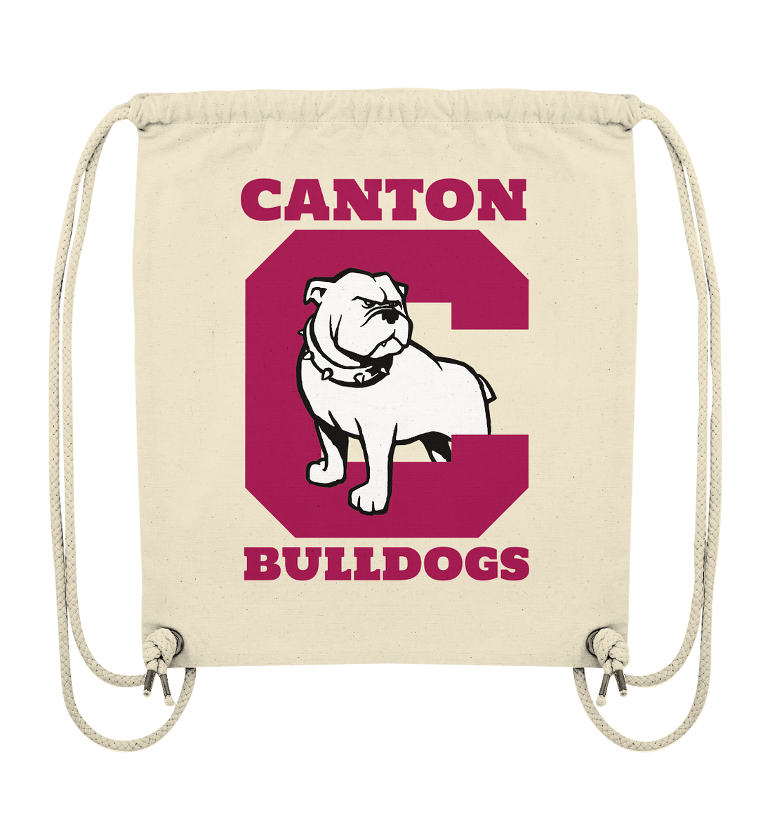 Canton Bulldogs - Organic Gym-Bag