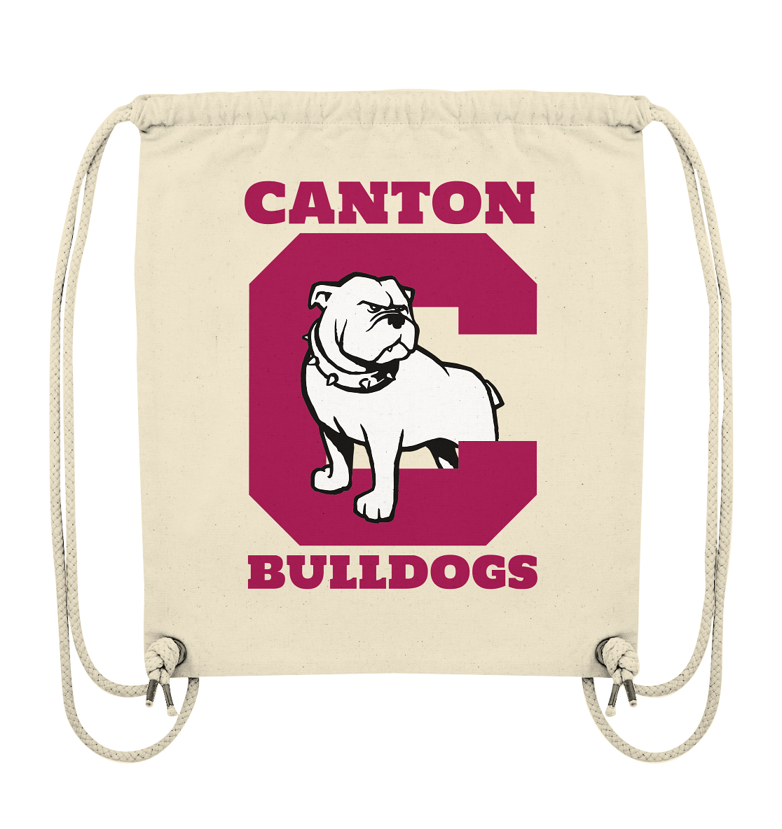 Canton Bulldogs - Organic Gym-Bag
