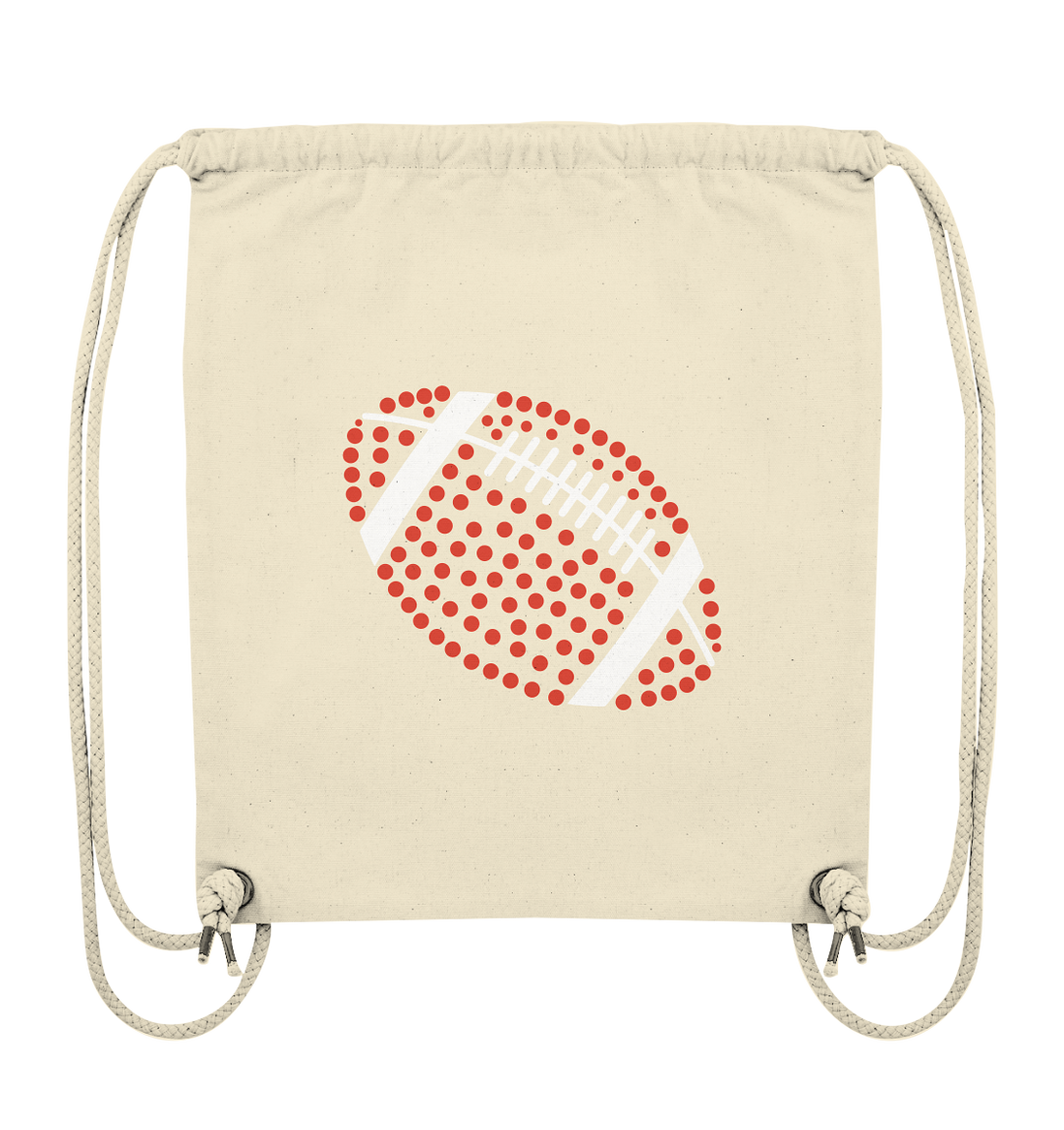 Football Dots - Organic Gym-Bag