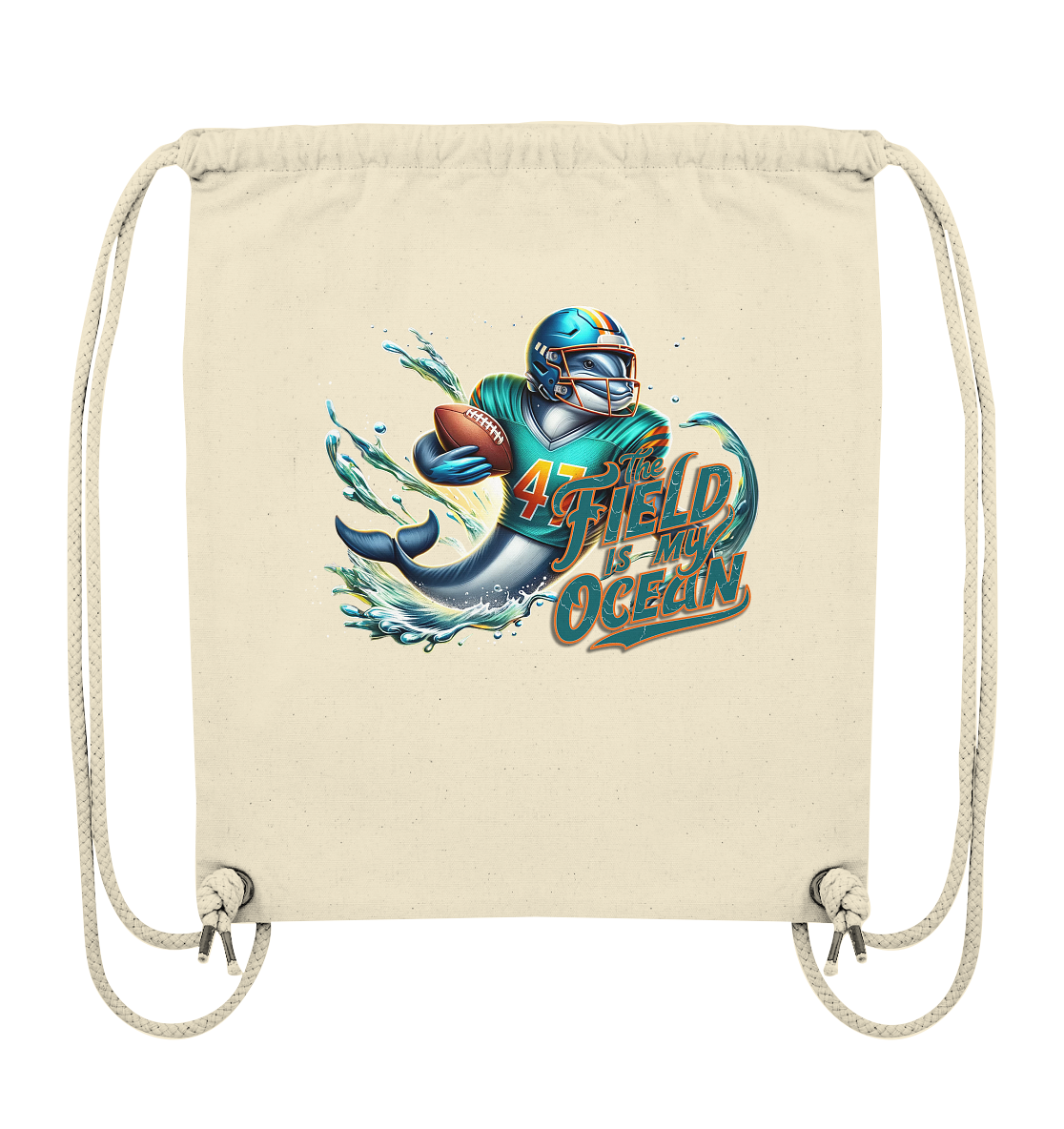 The Field is my Ocean - Organic Gym Bag