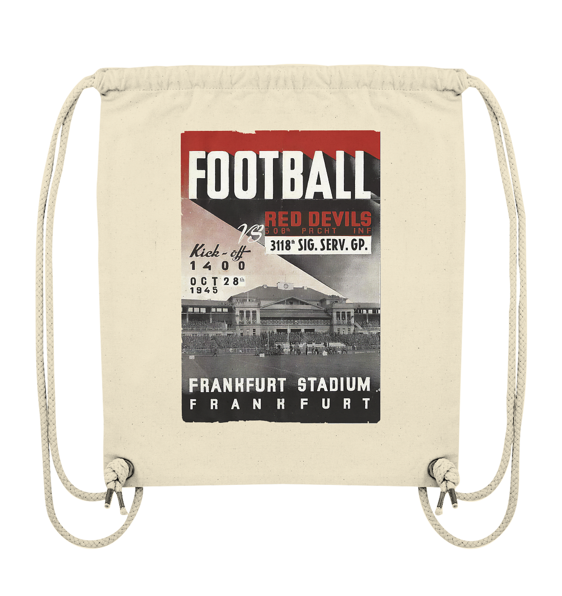 Frankfurt Football 1945 - Organic Gym Bag