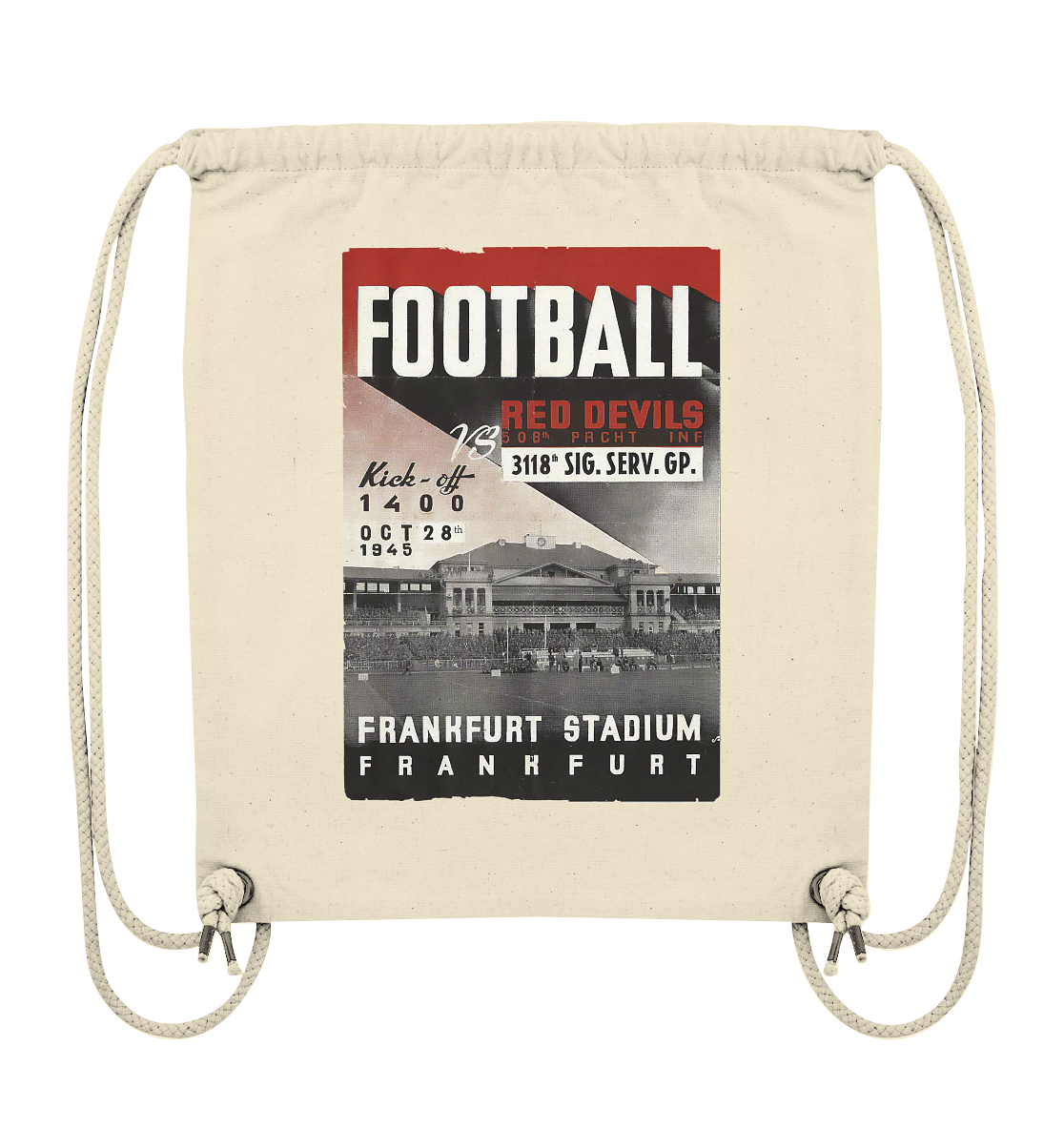 Frankfurt Football 1945 - Organic Gym Bag