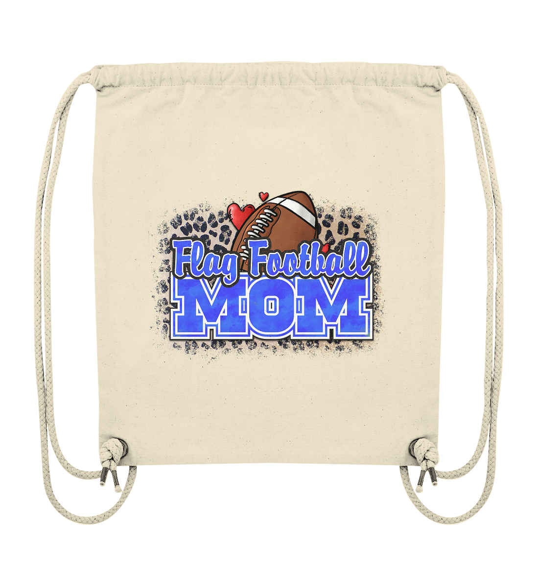 Flag Football Mom - Organic Gym-Bag