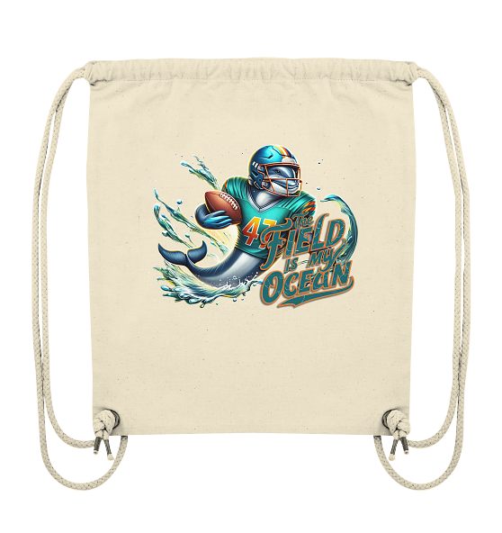 The Field is my Ocean - Organic Gym Bag