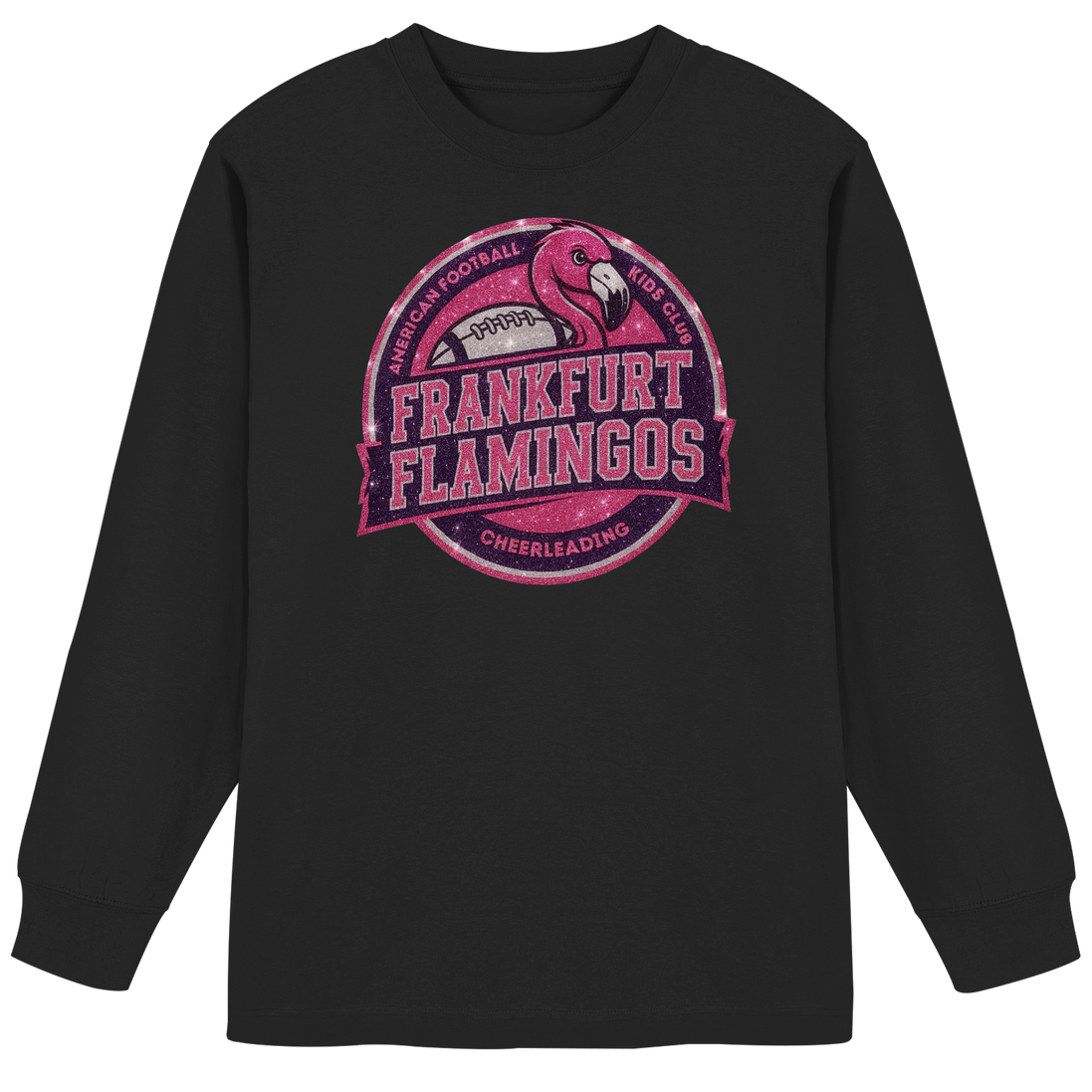 Frankfurt Flamingos - Organic Heavy Oversized Longsleeve T-Shirt
