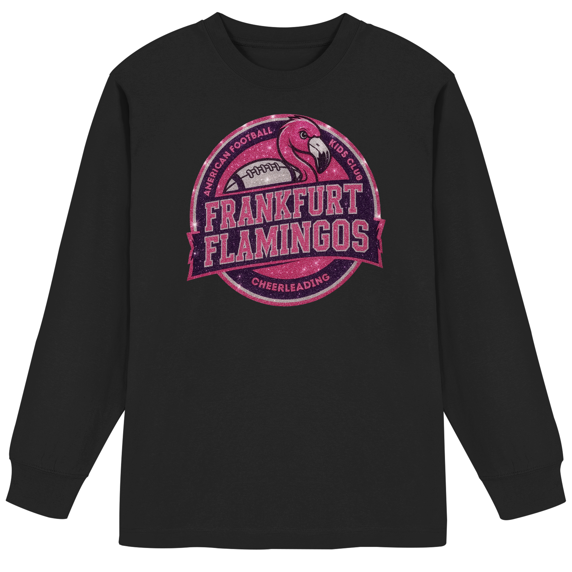 Frankfurt Flamingos - Organic Heavy Oversized Longsleeve T-Shirt