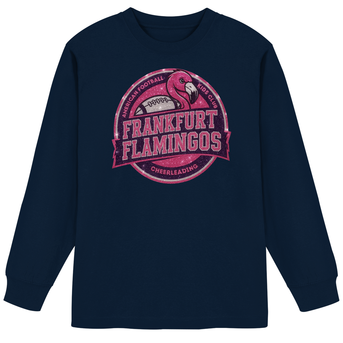 Frankfurt Flamingos - Organic Heavy Oversized Longsleeve T-Shirt