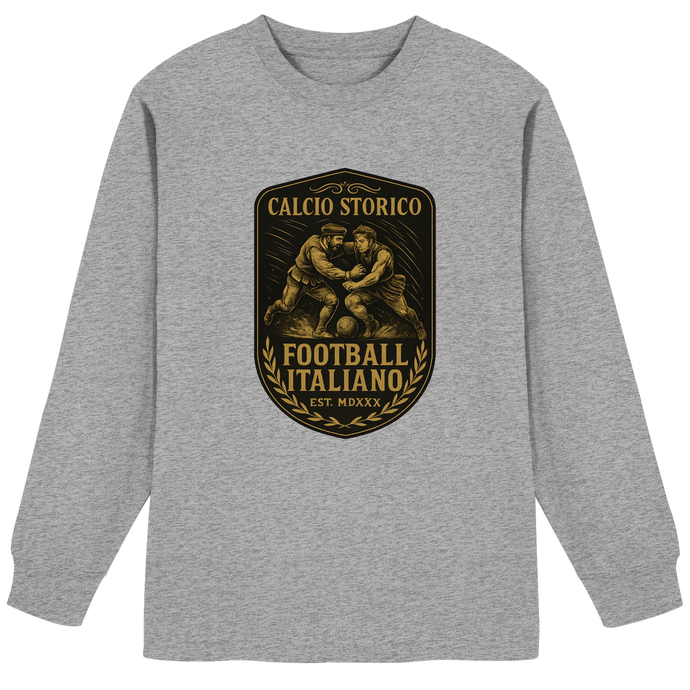 Calcio Storico III - Organic Heavy Oversized Longsleeve T-Shirt