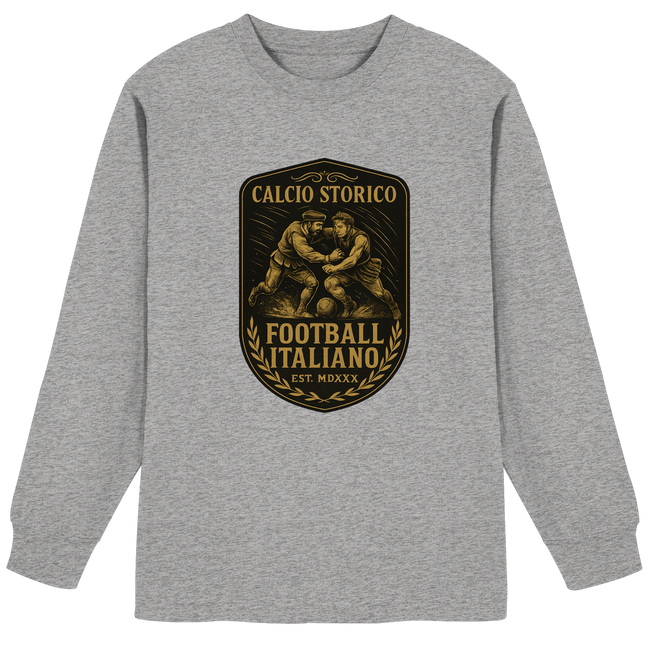 Calcio Storico III - Organic Heavy Oversized Longsleeve T-Shirt