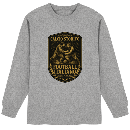 Calcio Storico III - Organic Heavy Oversized Longsleeve T-Shirt
