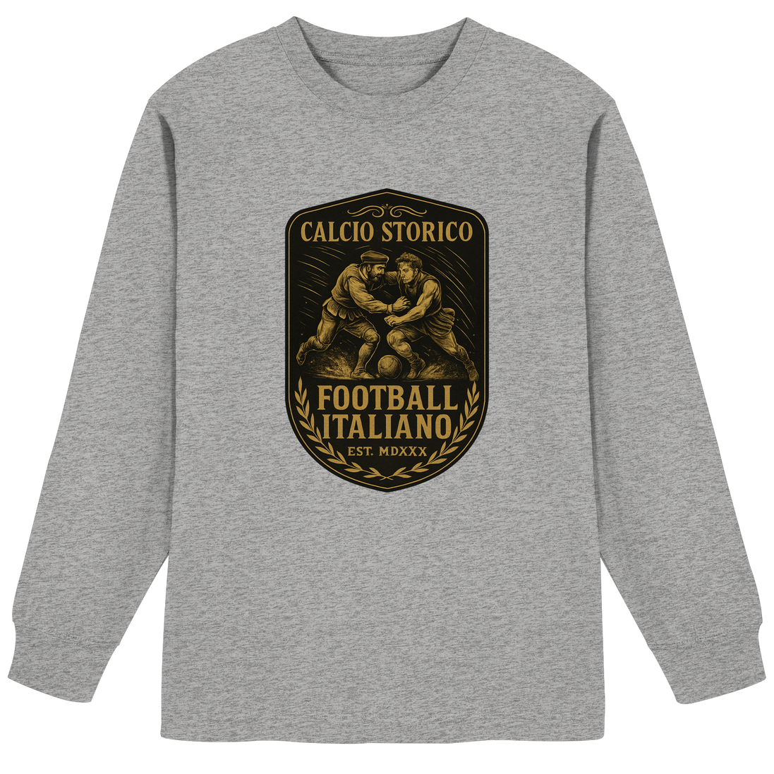 Calcio Storico III - Organic Heavy Oversized Longsleeve T-Shirt